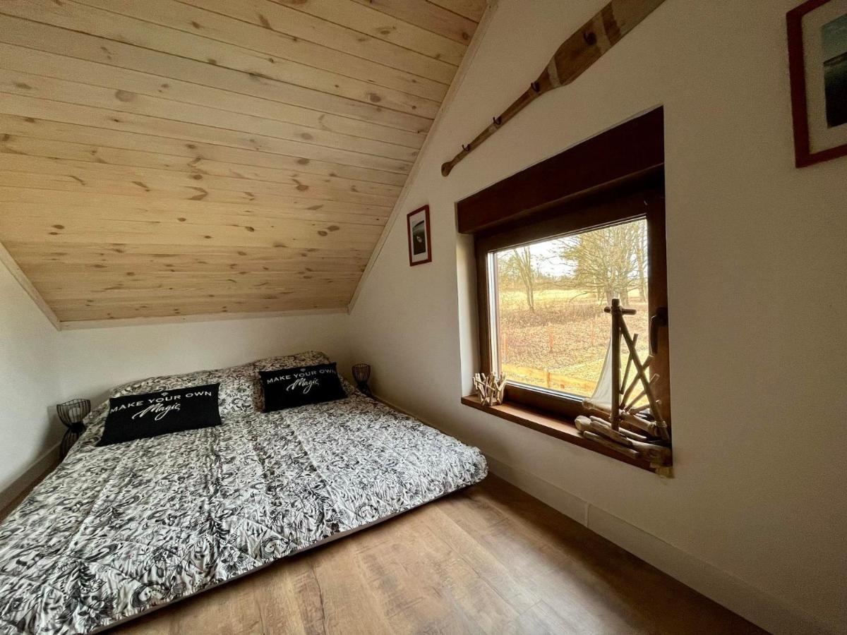 Zielona Chatka Nad Sapina Pozezdrze Esterno foto