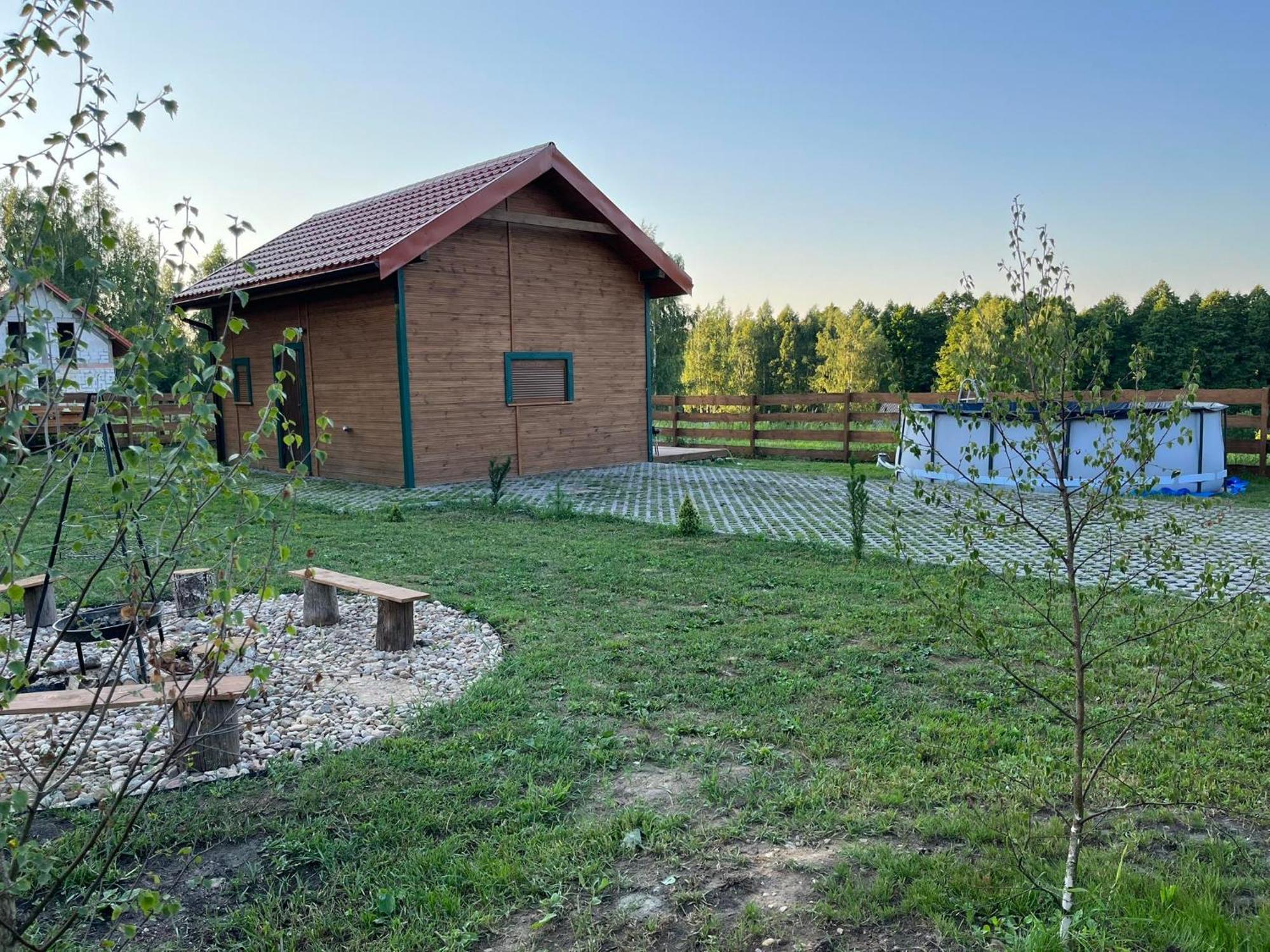 Zielona Chatka Nad Sapina Pozezdrze Esterno foto