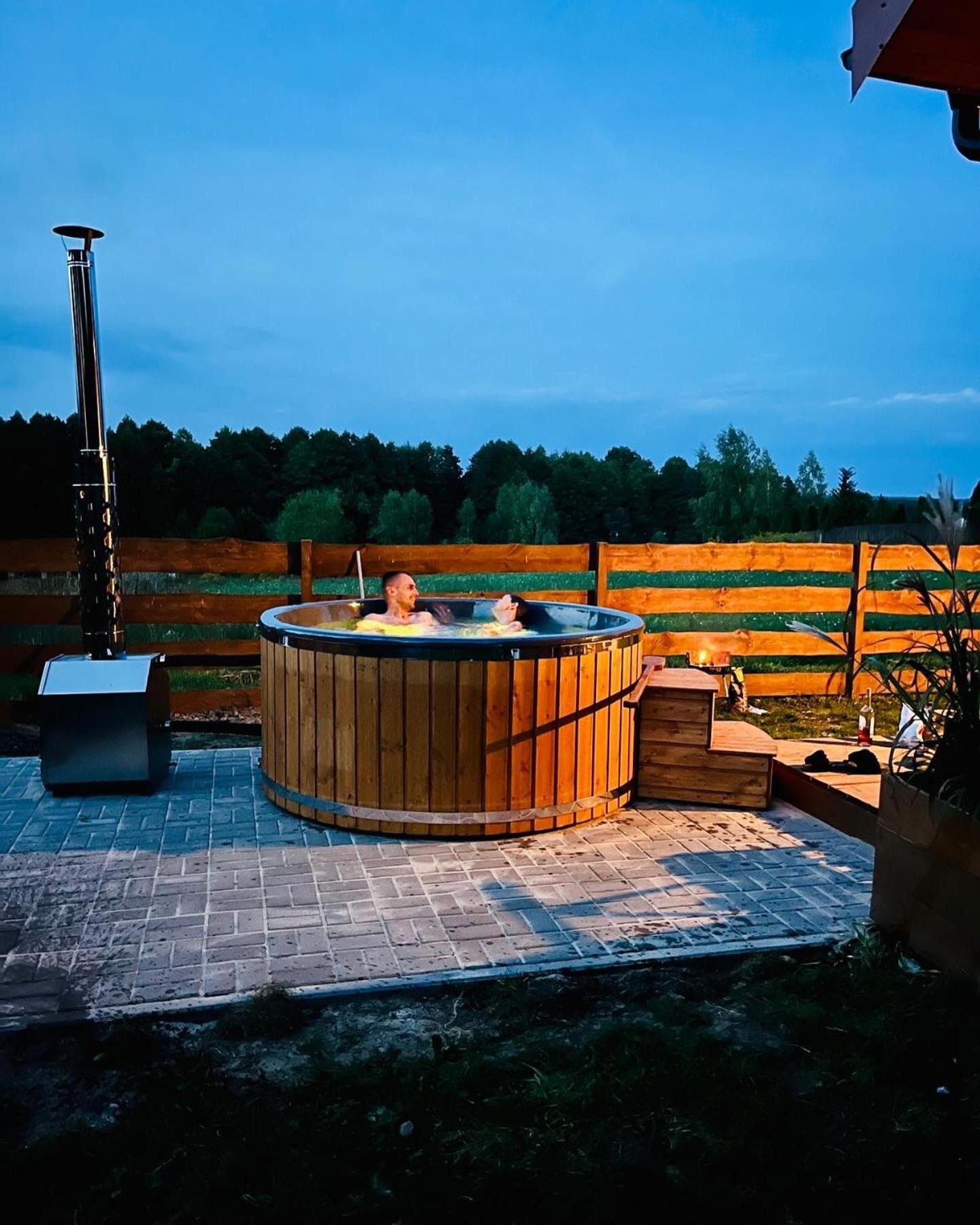 Zielona Chatka Nad Sapina Pozezdrze Esterno foto